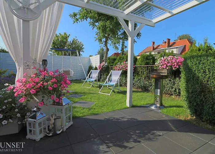 Sunset Apartments - Patryk - Parking, Taras, Grill!